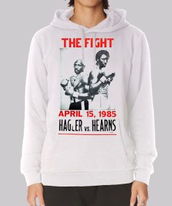 The Fight 1985 Marvin Hagler Hoodie