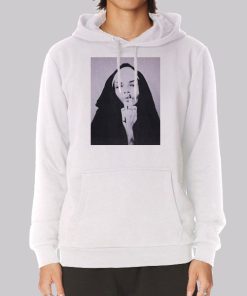 The Nun Middle Finger Hoodie