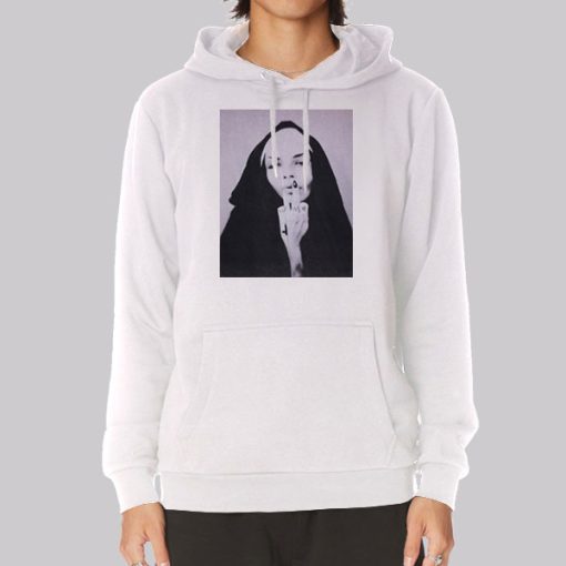The Nun Middle Finger Hoodie