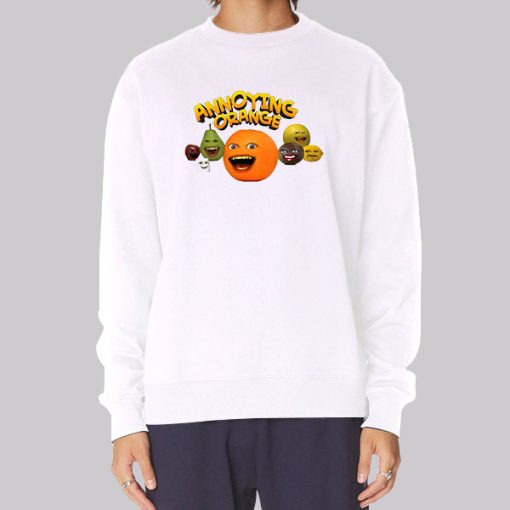 Annoying Orange Merch Funny Sweatshirt