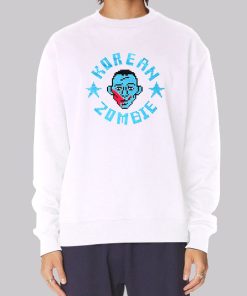 Funny 8 Bit Korean Zombie Sweatshirt