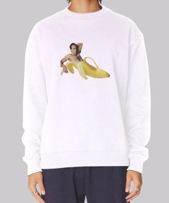Parody Banana Nicholas Cage Sweatshirt