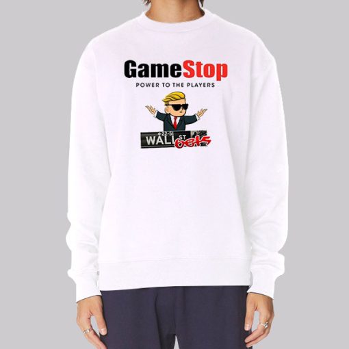 Power to the Players Wallstreetbets Sweatshirt