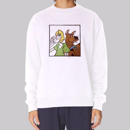 Scooby and Shaggy Smoking Sweatshirt