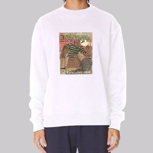 Vtg Live Love Asap Sandman Sweatshirt