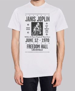 Freedom Hall Janis Joplin Shirt