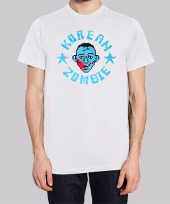 Funny 8 Bit Korean Zombie Shirt