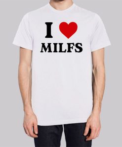 Funny I Heart Milfs Shirt