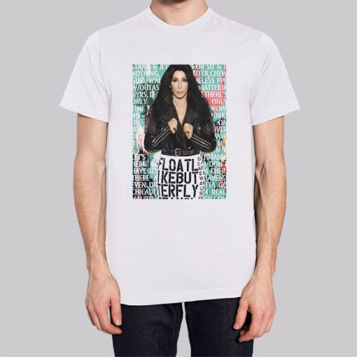Mugshot Graphic Singer Cher Shirt