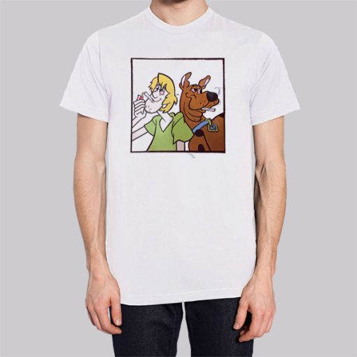 Scooby and Shaggy Smoking Shirt