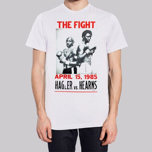 The Fight 1985 Marvin Hagler T Shirt