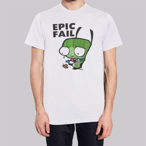 Vintage Epic Fail Invader Zim Shirt