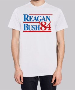 Vintage Reagan Bush 84 T Shirt