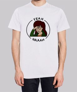 Vintage Yeah Naah Cartoon Daria Shirt