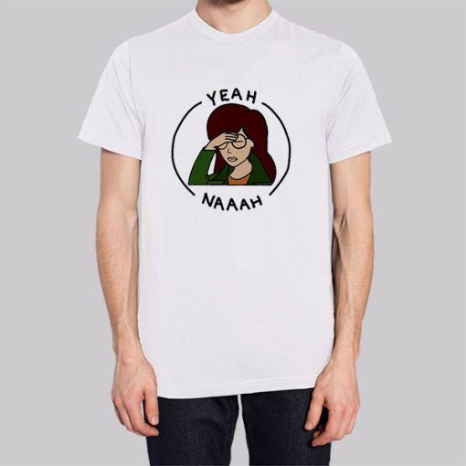 Vintage Yeah Naah Cartoon Daria Shirt