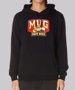 Dog Mug Root Beer Jersey Hoodie