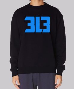 Aaron Glenn Detroit Lions 313 Sweatshirt