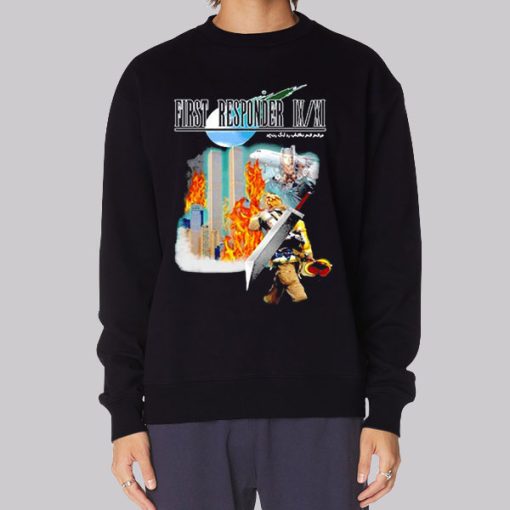 First Responder Final Fantasy 9 11 Sweatshirt