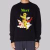 Funny Angel Shrek Slut Sweatshirt