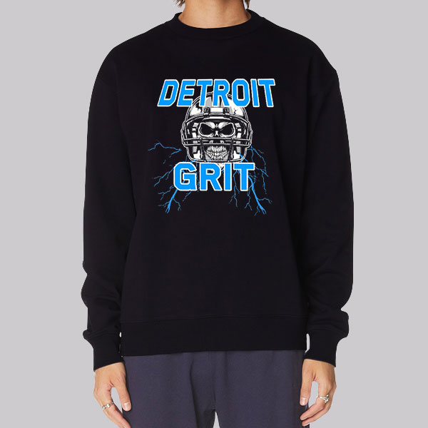 Skull Detroit Lions 313 Sweatshirt Cheap