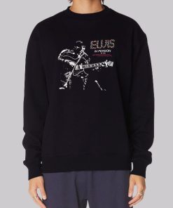 Vintage in Person Concert Elvis Lace Sweatshirt