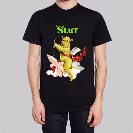 Funny Angel Shrek Slut Shirt