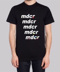 Mdcr Man City Back Printed T Shirt