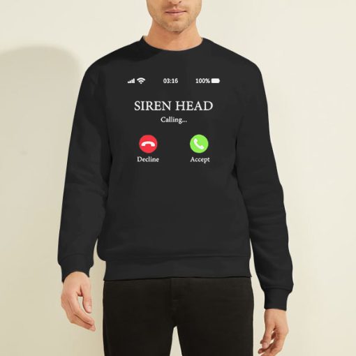Funny Calling Siren Head Meme Sweatshirt
