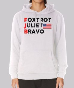 Foxtrot Juliet Bravo the Flag Hoodie