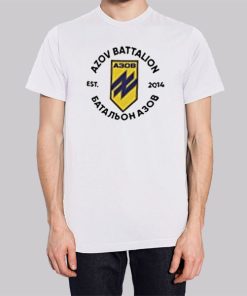 Azov Battalion Merch Por Les Hommes Shirt