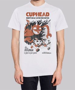 Vintage 90s Mugman Cuphead Shirt