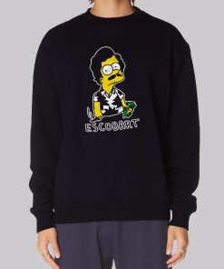 Funny Pablo Escobart Cartoon Sweatshirt