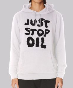 Support for Just Stop Oil Hoodie