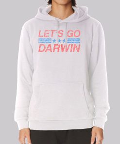 Support for Lets Go Darwin Hoodie