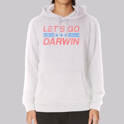 Support for Lets Go Darwin Hoodie