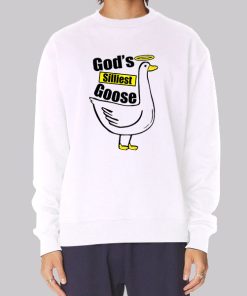 God's Silliest Goose Duck Lover Sweatshirt