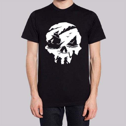 Sea of Thieves Merch Skull T Shirt