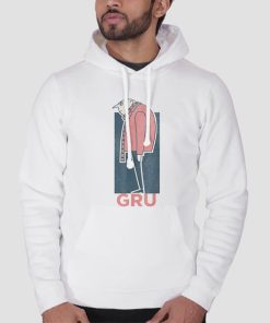 Gru Side Profile Cartoon Hoodie