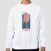 Gru Side Profile Cartoon Sweatshirt