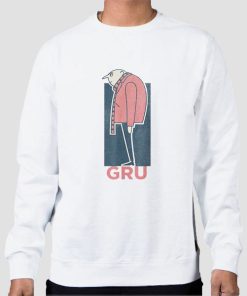 Gru Side Profile Cartoon Sweatshirt