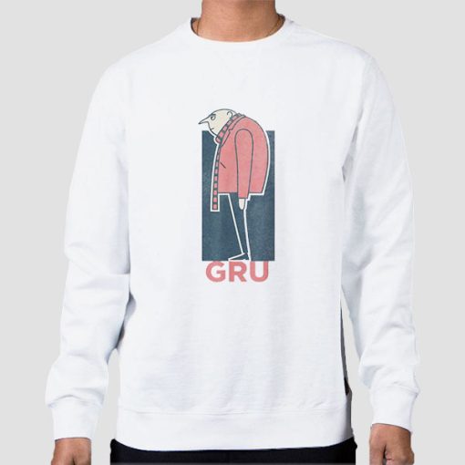 Gru Side Profile Cartoon Sweatshirt