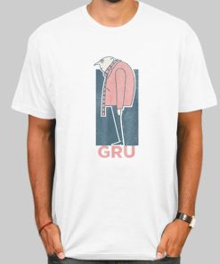 Gru Side Profile Cartoon Shirt