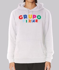 Grupo Firme Merch Colorful Hoodie