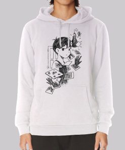 Omori Merch White Space Hoodie