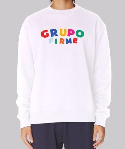 Grupo Firme Merch Colorful Sweatshirt