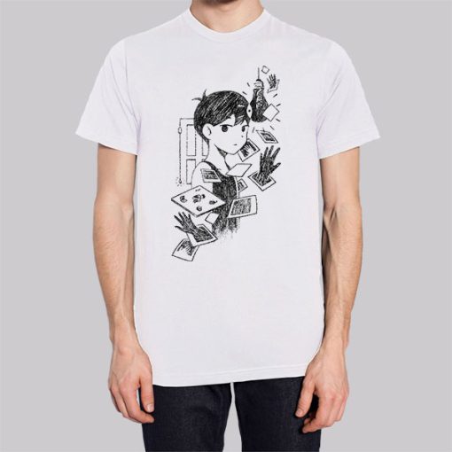 Omori Merch White Space Shirt