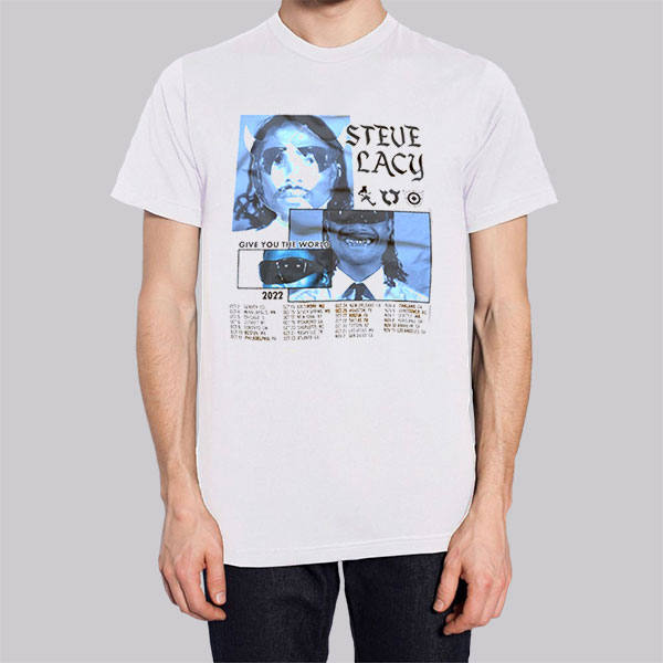 Steve Lacy Merch Tour Shirt Cheap Made Printed