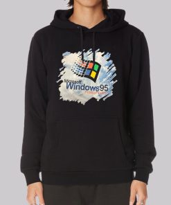 90s Vintage Retro Windows 95 Hoodie