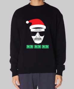 Christmas Bad Santa Heisenberg Sweatshirt