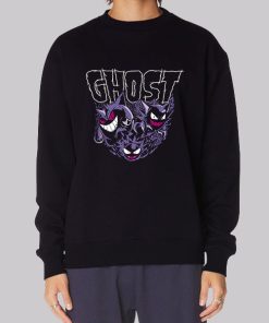 Gengar Merch Ghost Sweatshirt